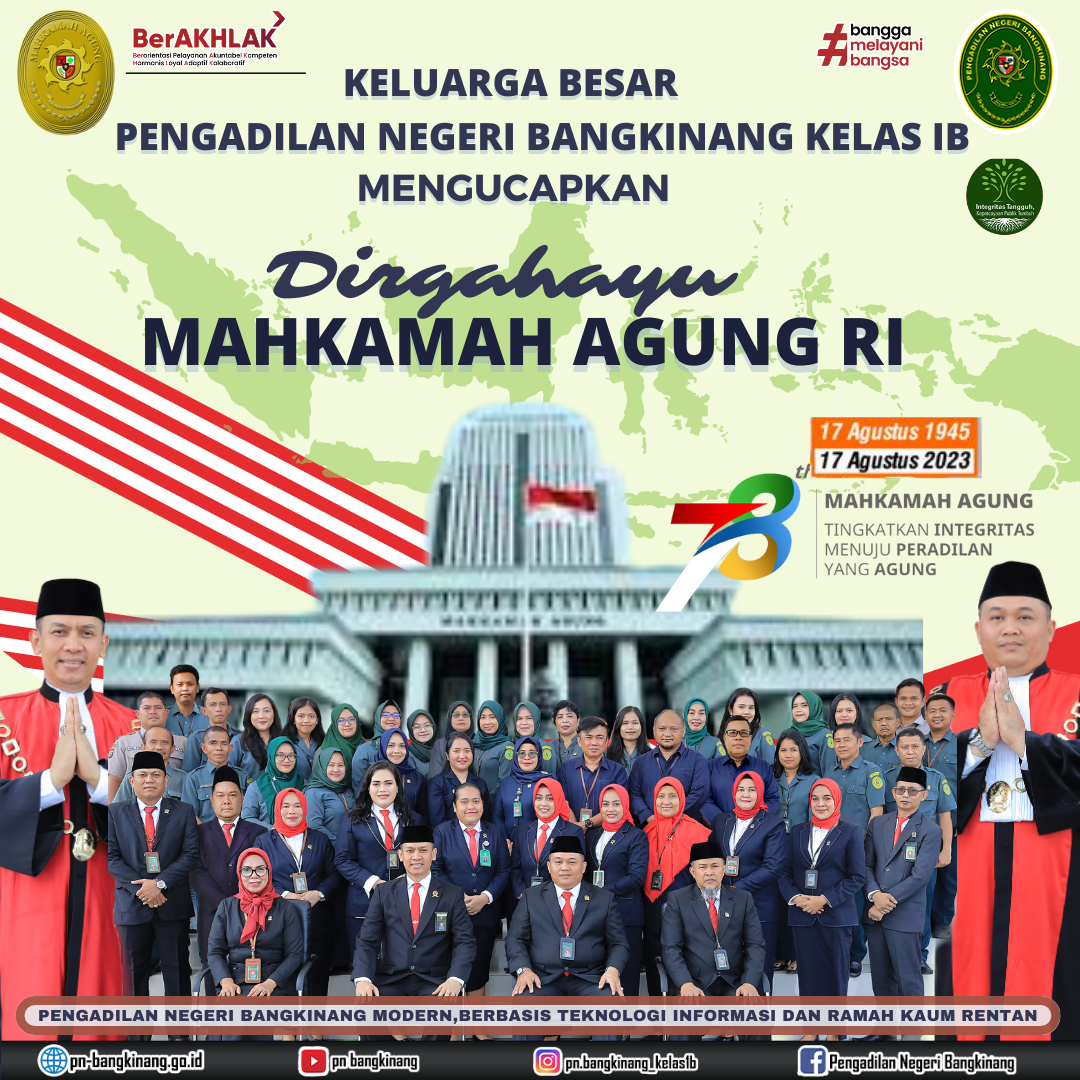 Dirgahayu MA RI 2023